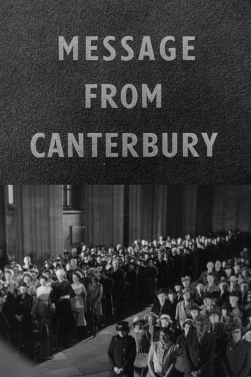 Message from Canterbury (1944) poster