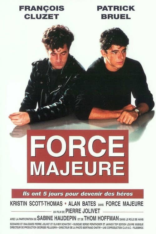Force majeure (1989) poster