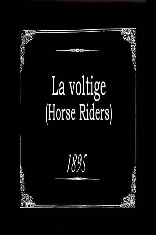 La voltige (1895) poster