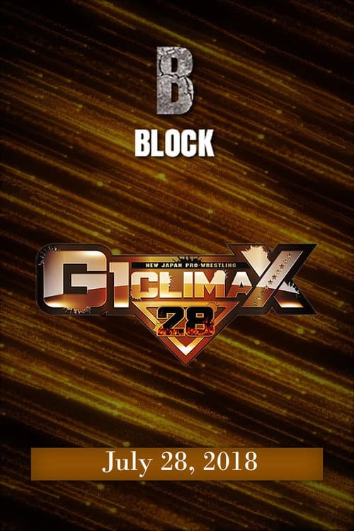 NJPW G1 Climax 28: Day 10 (2018) poster