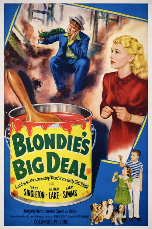 Blondie's Big Deal (1949) poster