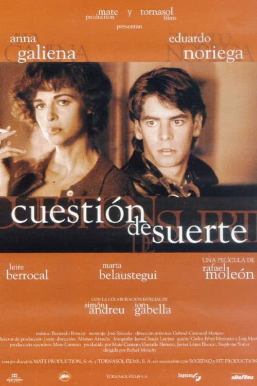 Cuestión de suerte (1996) poster