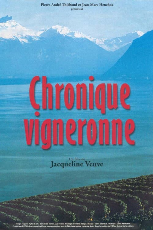 Chronique vigneronne (1999) poster