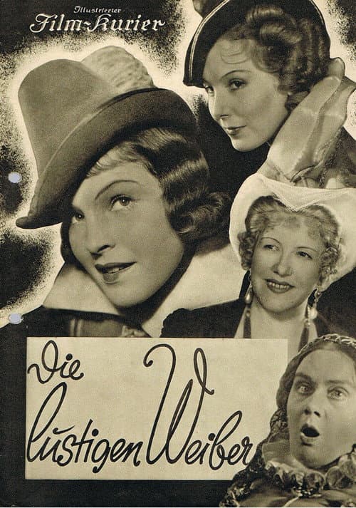 Die lustigen Weiber (1936) poster