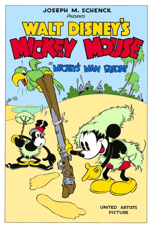 Mickey's Man Friday (1935) poster