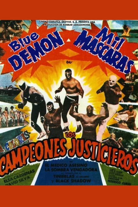 Los Campeones Justicieros (1971) poster