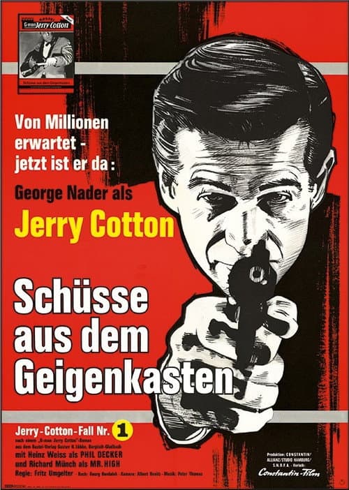 Jerry Cotton - Schüsse aus dem Geigenkasten (1965) poster
