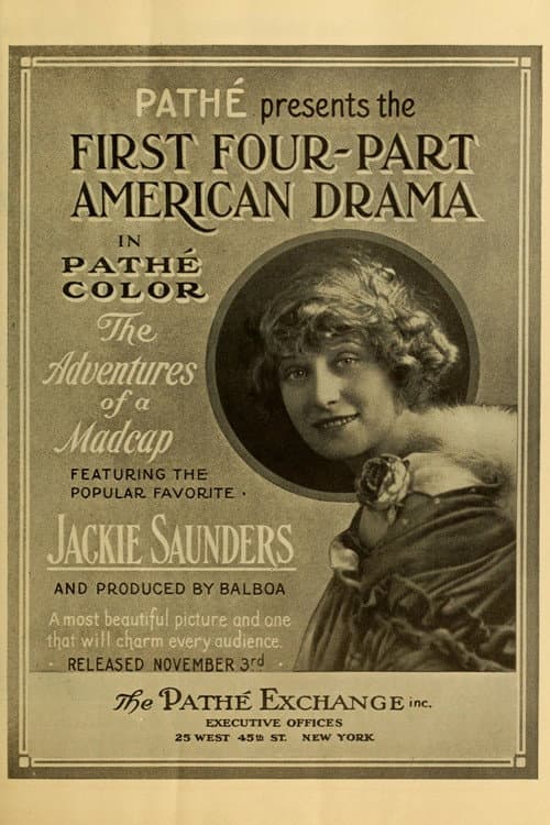 The Adventures of a Madcap (1915) poster