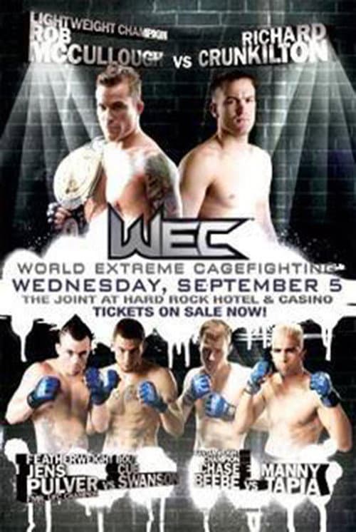 WEC 30: McCullough vs. Crunkilton (2007) poster