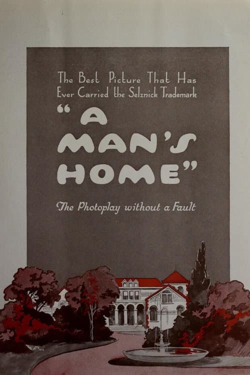 A Man's Home (1921) poster