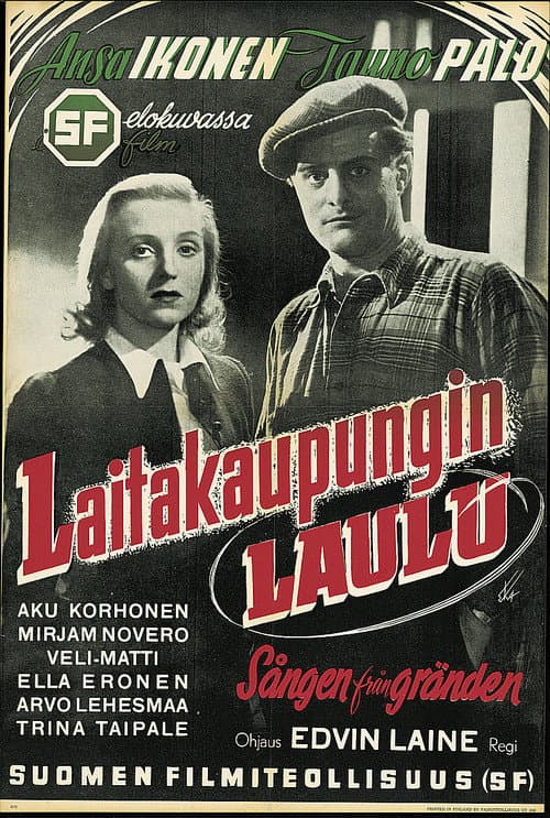 Laitakaupungin laulu (1948) poster
