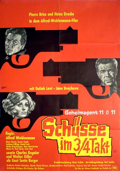 Schüsse im 3/4 Takt (1965) poster