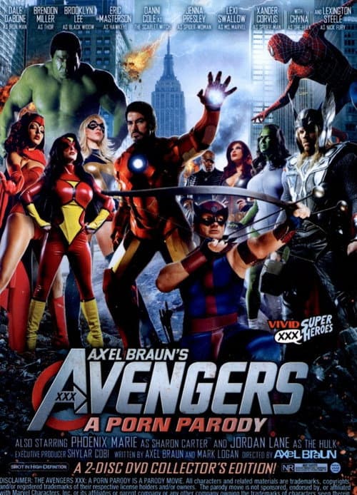 Avengers XXX: A Porn Parody (2012) poster