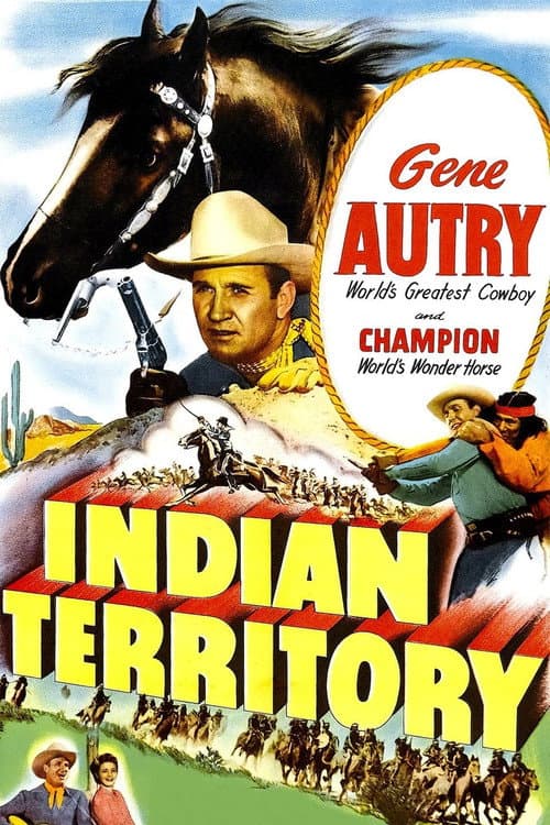 Indian Territory (1950) poster