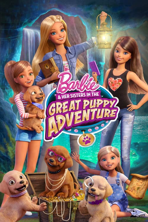 Barbie en Haar Zusjes in het Grote Puppy Avontuur (2015) poster