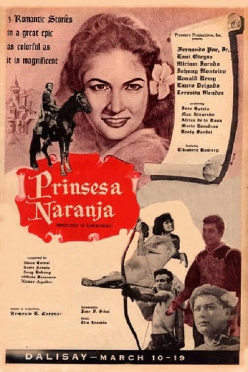 Prinsesa Naranja (1960) poster