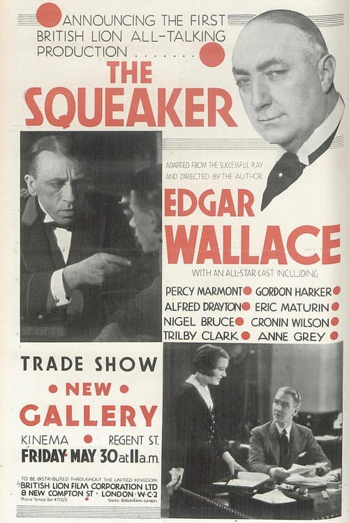 The Squeaker (1930) poster