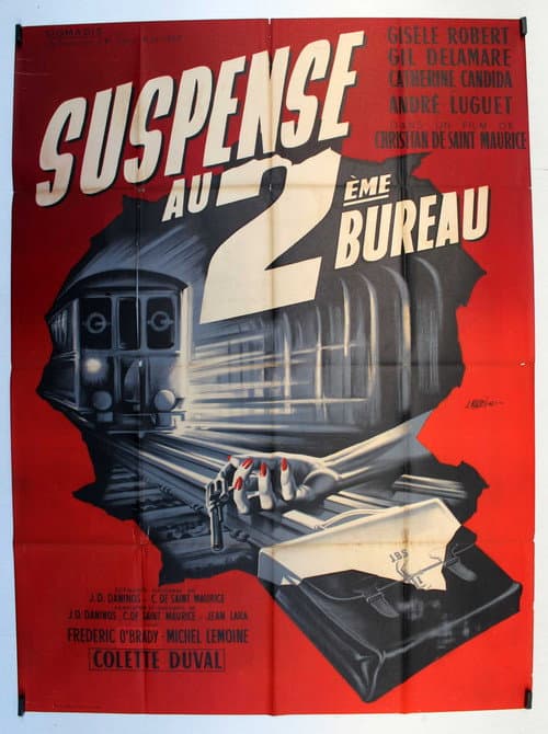 Suspense au deuxième bureau (1960) poster