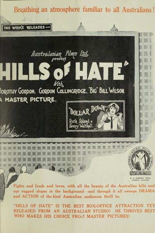Hills of Hate (1926) poster
