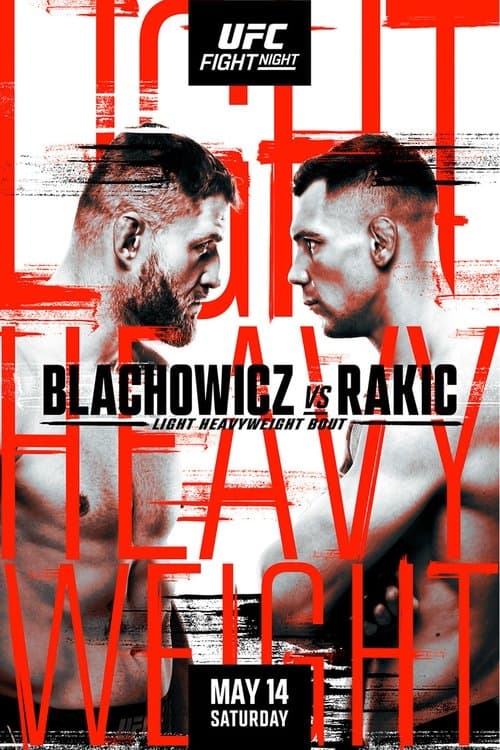 UFC on ESPN 36: Błachowicz vs. Rakić (2022) poster