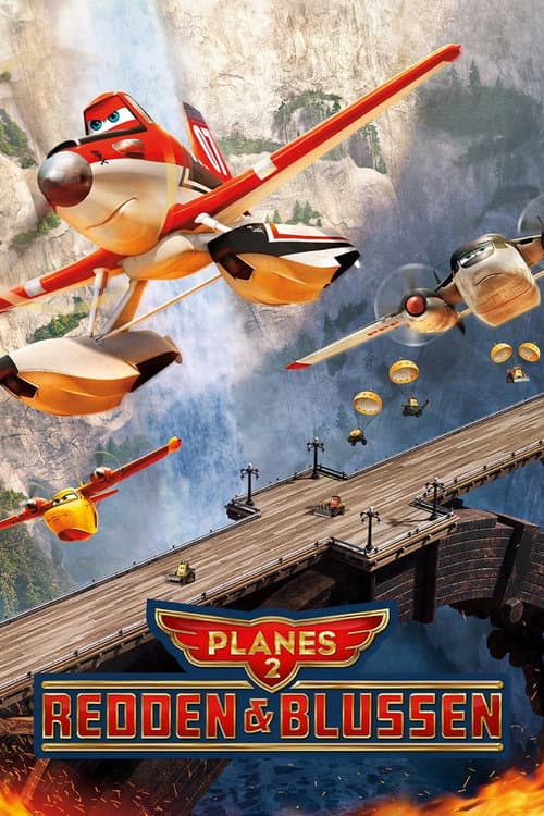 Planes 2: Redden & Blussen (2014) poster