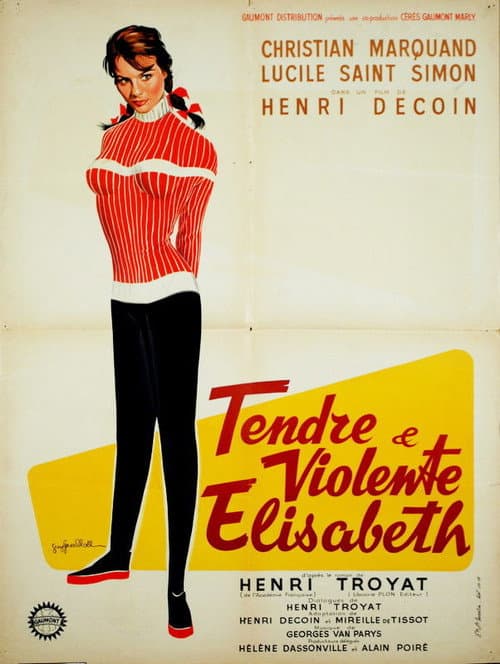 Tendre et violente Elisabeth (1960) poster