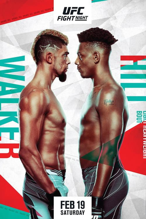 UFC Fight Night 201: Walker vs. Hill (2022) poster