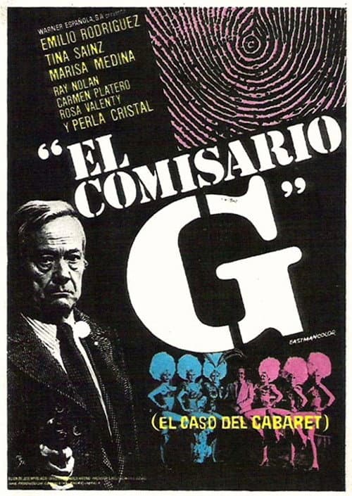 El comisario G. en el caso del cabaret (1975) poster