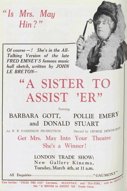 A Sister to Assist 'Er (1930) poster