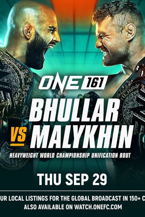 ONE 161: Petchmorakot vs. Tawanchai (2022) poster