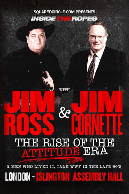Inside the Ropes: The Rise of the Attitude Era with Jim Cornette & Jim Ross (2016) poster