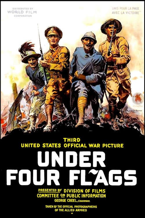 Under Four Flags (1918) poster