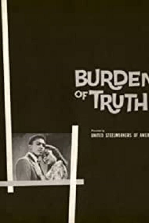 Burden Of Truth (1957) poster