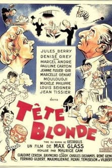 Tête blonde (1950) poster