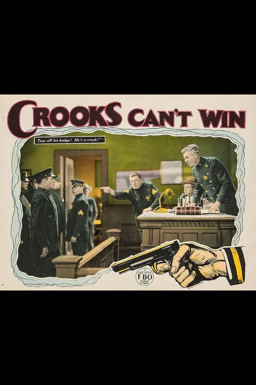 Crooks Can't Win (1928) poster
