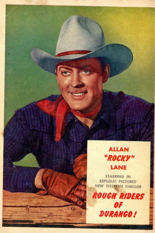Rough Riders of Durango (1951) poster