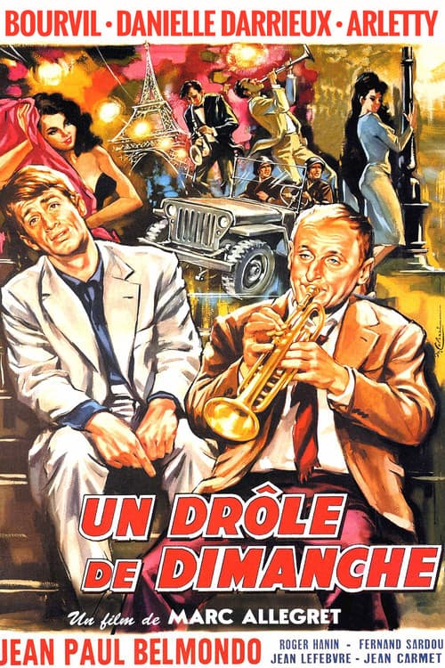 Un drôle de dimanche (1958) poster