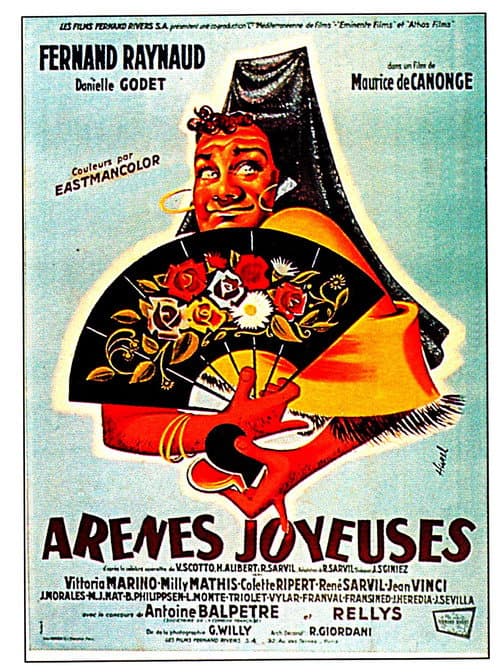 Arènes joyeuses (1958) poster