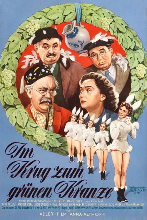 Die fünf Karnickel (1954) poster
