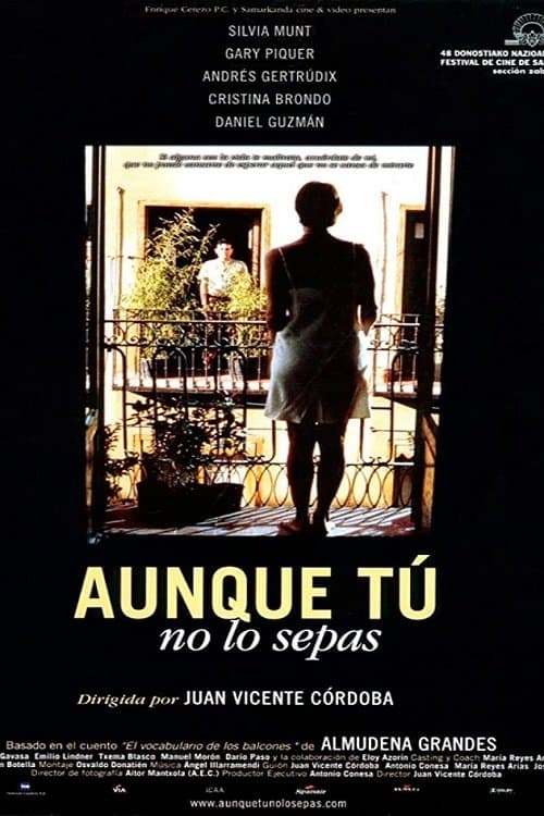 Aunque tú no lo sepas (2001) poster