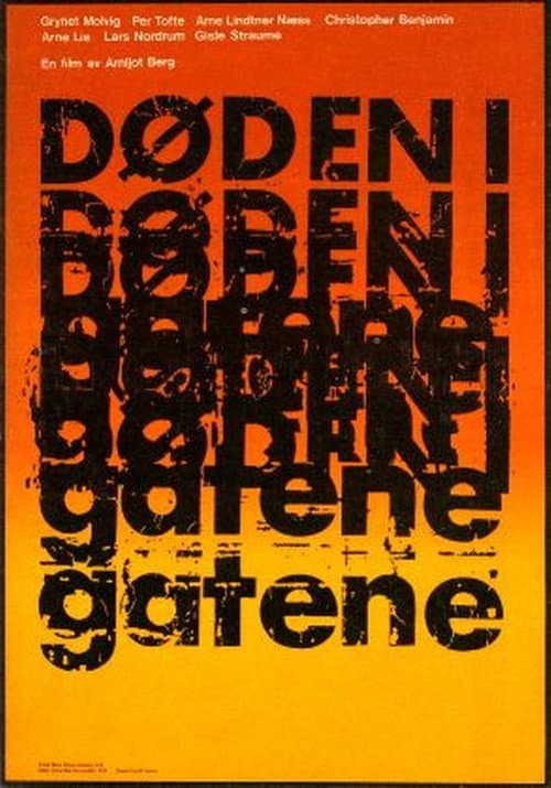 Døden i gatene (1970) poster