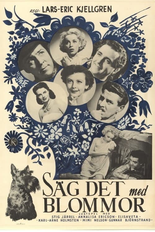 Säg det med blommor (1952) poster
