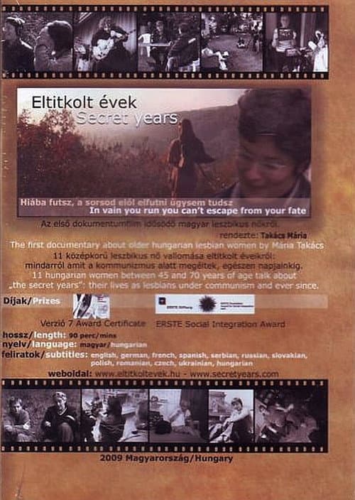 Eltitkolt évek (2009) poster