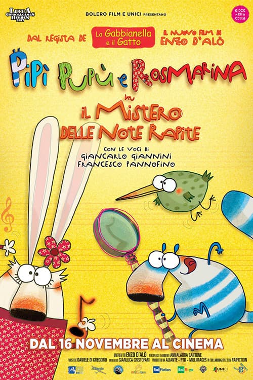 Pipì, Pupù & Rosmarina: Il mistero delle note rapite (2017) poster