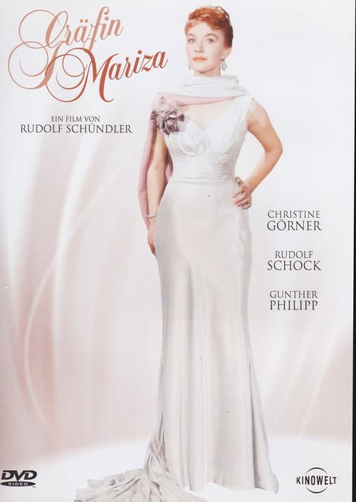 Gräfin Mariza (1958) poster