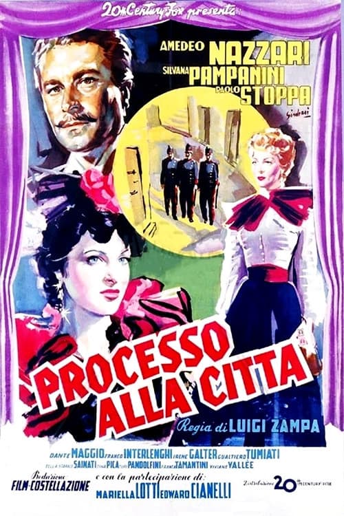 Processo alla città (1952) poster
