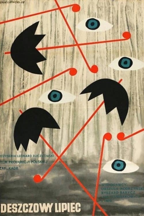 Deszczowy lipiec (1958) poster