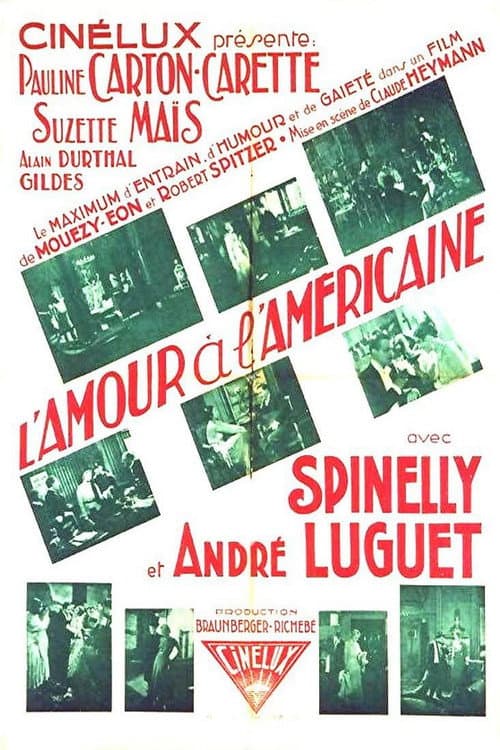 L'Amour à l'américaine (1931) poster