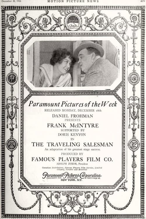 The Traveling Salesman (1916) poster