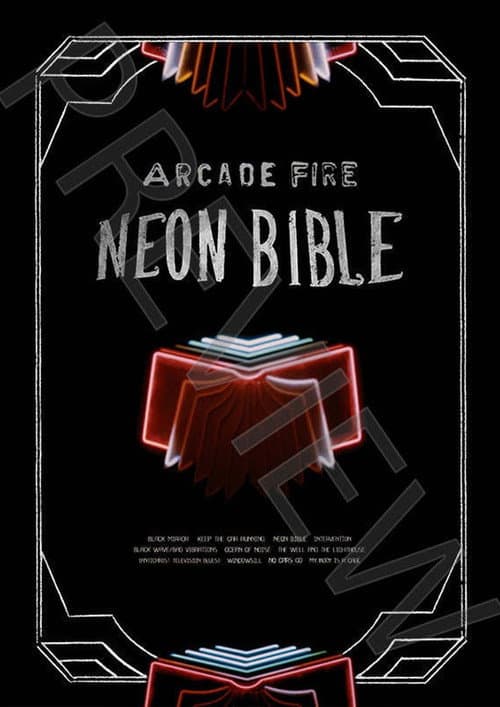 The Arcade Fire: Olympia Paris (2007) poster